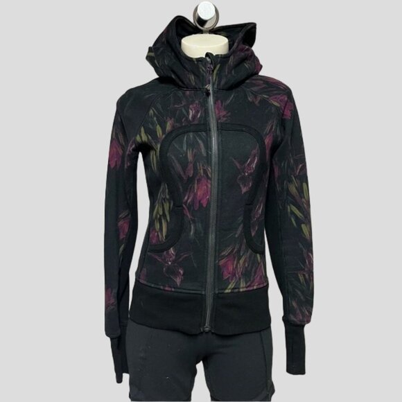 Lululemon Scuba Hoodie *Stretch (Lined Hood) Midnight Iris Multi / Black - Picture 4 of 14